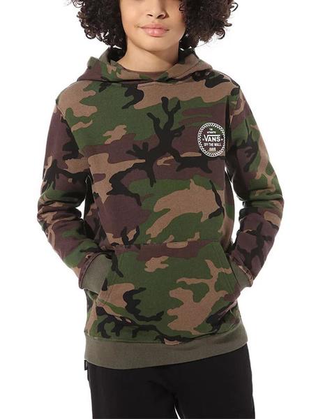 Sudadera Checker PO Camo Niño