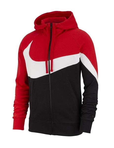 Sudadera hombre Winner rojo negro