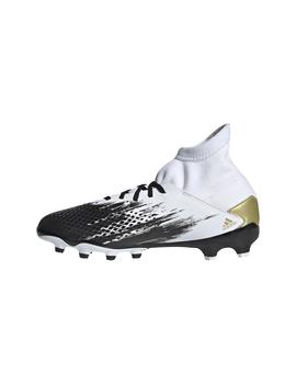 Botas Adidas Predator 20.3 MG J Bco/Negro/Oro