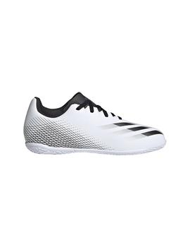 Zapatillas Adidas X Ghosted.4 In J Blanco/Negro