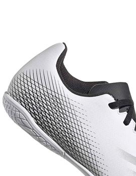 Zapatillas Adidas X Ghosted.4 In J Blanco/Negro