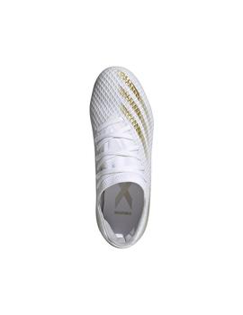 Botas Adidas X Ghosted.3 MG J Blanco/Dorado