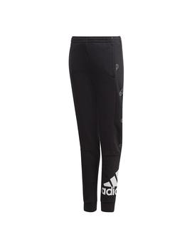 Pantalon Adidas YB FAV AOP Negro/Blanco Niño