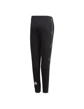 Pantalon Adidas YB FAV AOP Negro/Blanco Niño