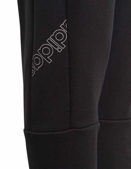 Pantalon Adidas YB FAV AOP Negro/Blanco Niño