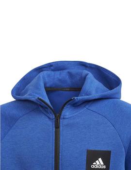 Chaqueta Adidas JB A MHE FZ Azul Niño