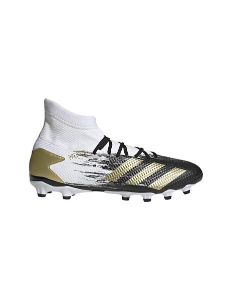 regular Bañera alivio Botas Adidas Predator 20.3 MG Bco/Negro/Oro Hombre