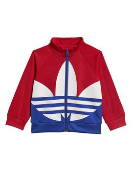 Chandal Adidas Big Trefoil Azul/Rojo Niño