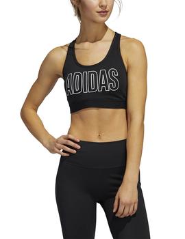 Sujetador Adidas DRST ASK SP Negro Mujer