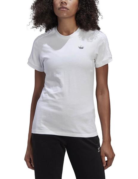 Camiseta adidas gris mujer deals