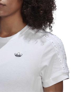 Camiseta Adidas BB Blanco Mujer