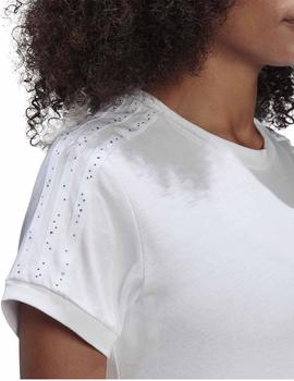 Camiseta Adidas BB Blanco Mujer