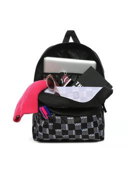 Mochila Vans Realm Classic Negro/Blanco