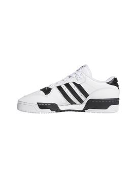 Zapatillas Adidas Rivalry Low Blanco/Negro Hombre