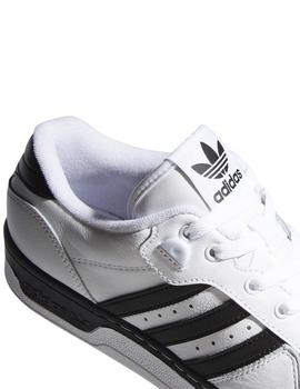 Zapatillas Adidas Rivalry Low Blanco/Negro Hombre