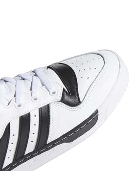 Zapatillas Adidas Rivalry Low Blanco/Negro Hombre