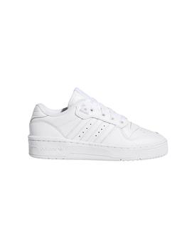 la carretera bomba Encantador Zapatillas Adidas Rivalry Low J Blanco