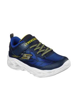 Zapatillas Skechers S Lights Vortex Flash Marino/A