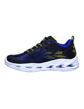 Zapatillas Skechers S Lights Vortex Flash Marino/A