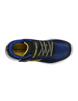 Zapatillas Skechers S Lights Vortex Flash Marino/A