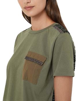 Camiseta Desigual Niza Verde Mujer