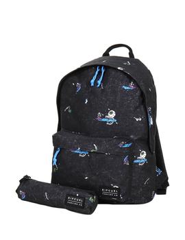 Mochila Rip Curl Dome BTS Negro/Azul