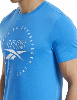 Camiseta Adidas GS Training Speedwick Azul Hombre