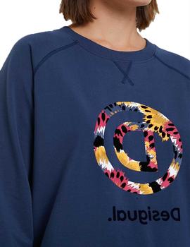 Sudadera Desigual Pleated Sleeve New Gal Mno Mujer