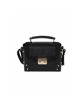 Bolso Naf Naf Ramaleta Negro Mujer