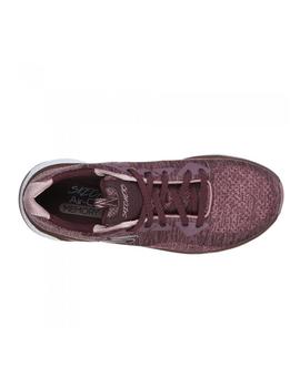 Zapatillas Skechers Solar Fuse Brisk Burdeos Mujer