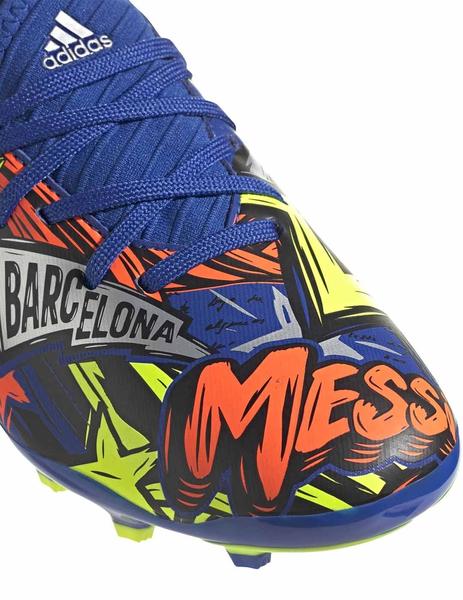 Botas adidas Nemeziz Messi 19.3 MG J azules