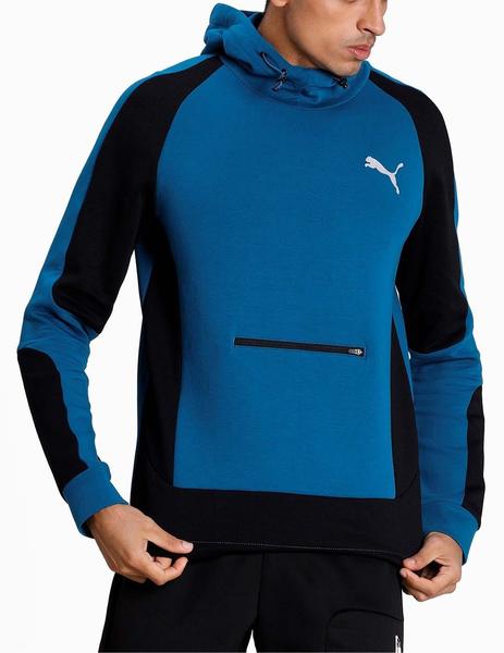 Sudadera Puma Niños Azul Marino Capucha