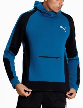 Sudadera Puma Evostripe Azul Hombre