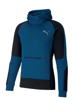 Sudadera Puma Evostripe Azul Hombre