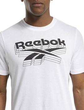 Camiseta Reebok GS OPP Blanco Hombre