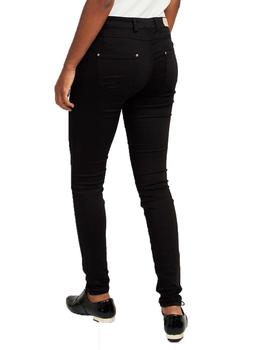 Pantalon Naf Naf F-Power Skinny Negro Mujer