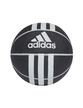 Balon Basket 3S Rubber X Negro/Blanco