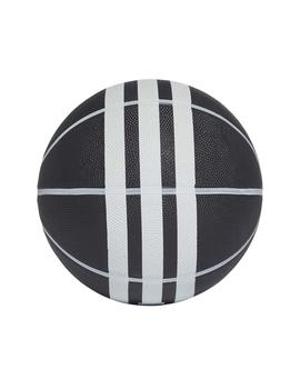 Balón Basket 3S Rubber X Negro/Blanco