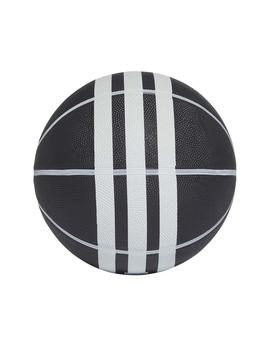 Balon Basket 3S Rubber X Negro/Blanco