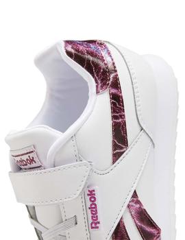 Zapatillas Reebok Royal CLJog Blanco/Rosa Niña