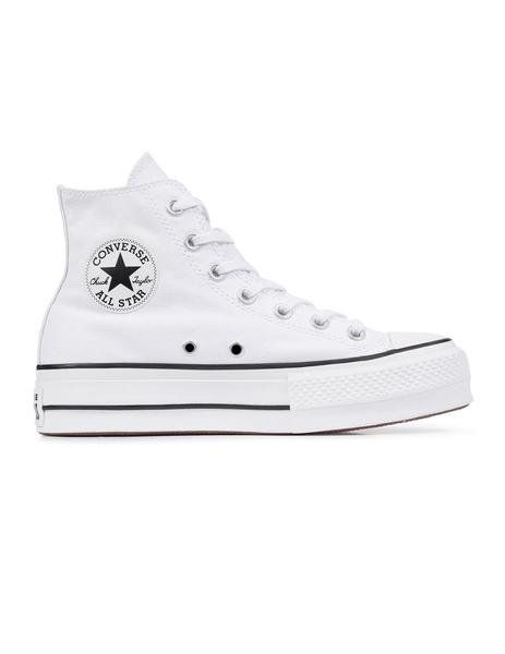 esperanza Comprensión Automáticamente Zapatilla Converse Plataforma Blanca Alta