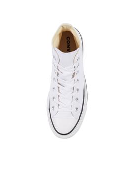 Zapatilla Converse Plataforma Blanca Alta