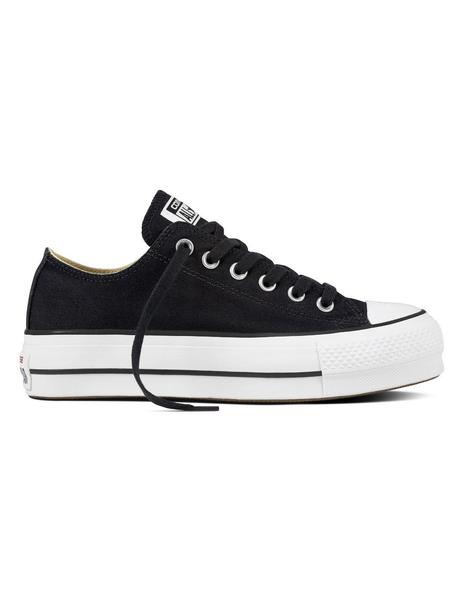 calcio asistente Partina City Zapatilla Converse Plataforma Negra Baja