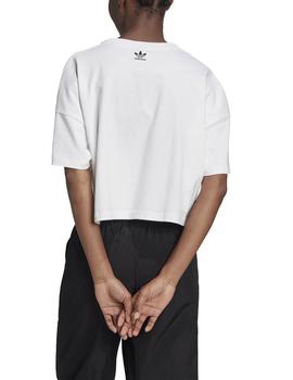 Camiseta Adidas LRG Logo Blanco Mujer