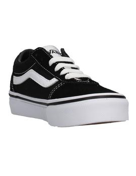 Zapatillas Vans Ward Negro/Blanco (Suede/Canvas)