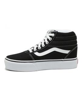 Zapatillas Vans Ward Hi Platform Negro/Bco Mujer C