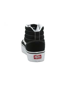 Zapatillas Vans Ward Hi Platform Negro/Bco Mujer C