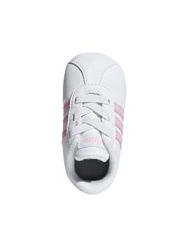 Zapatilla VL Court 2.0 Crib Blanco/Rosa