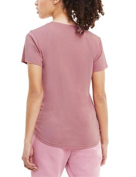 Camiseta Puma Evosripe Foxglove Rosa Mujer