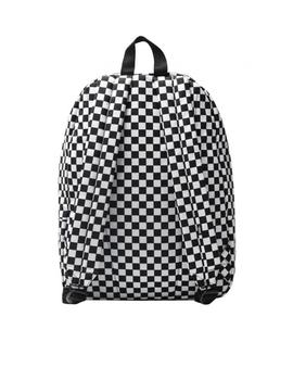 Mochila Vans Old Skool III Cuadros Blanco/Negro